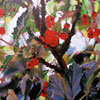 Currants, 2012. Acrylic on panel, 12 x 12 inches.